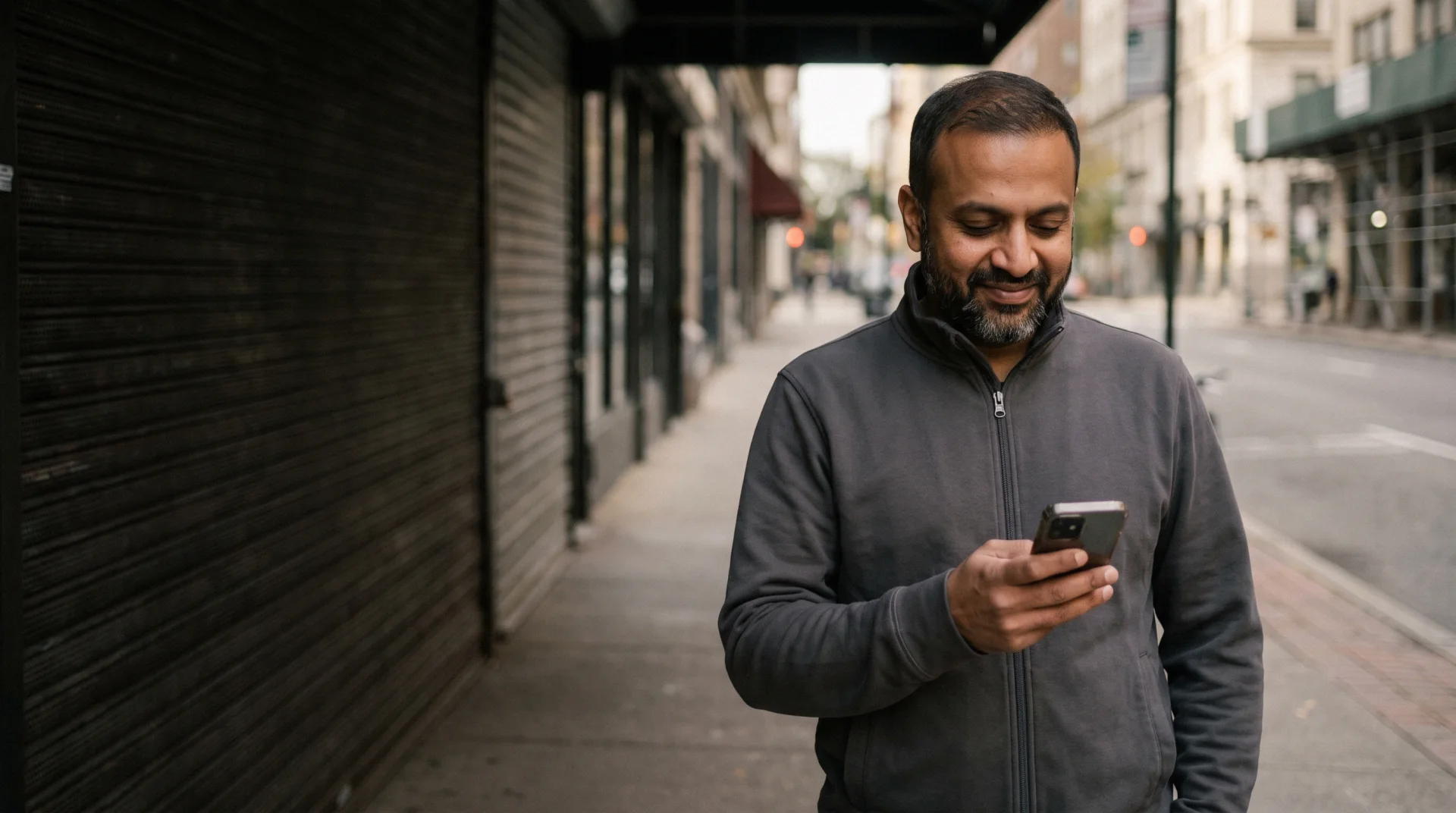 A missed call turning into an automatic text conversation
