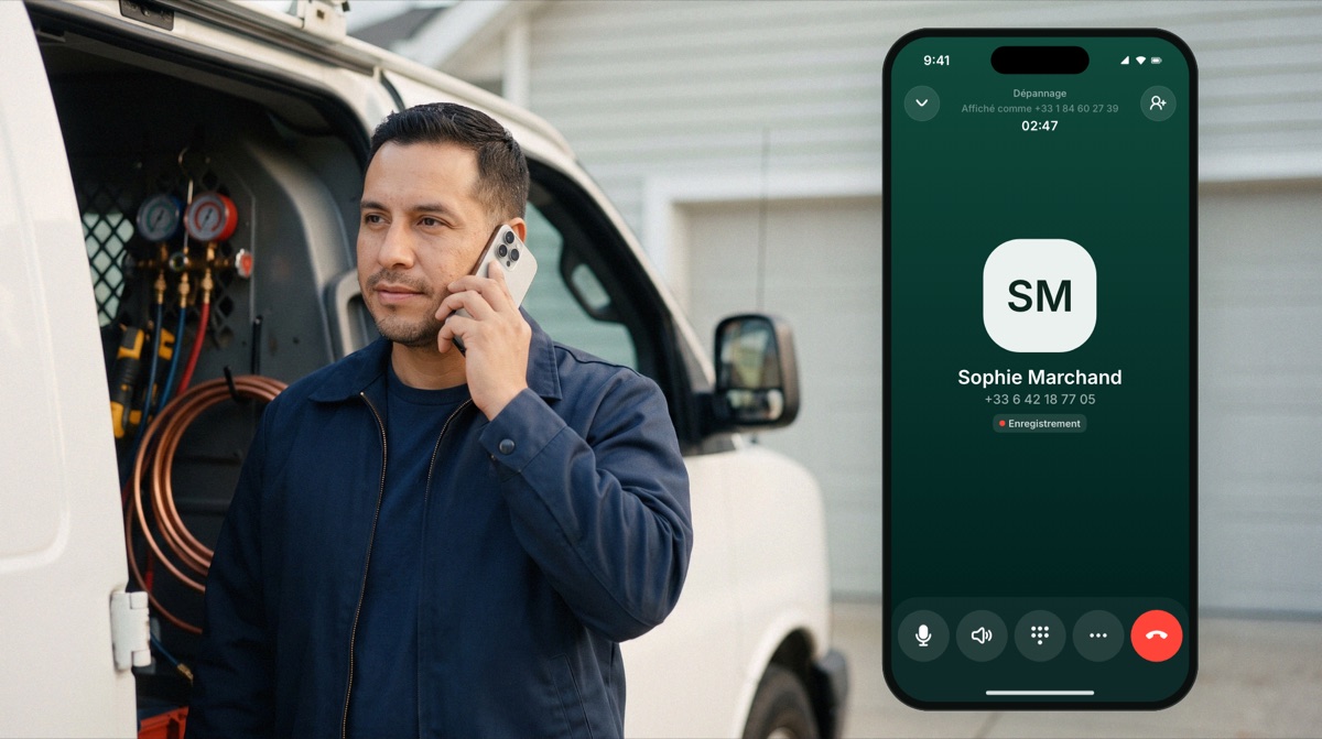 Vos appels sur mobile s’affichent en plein écran